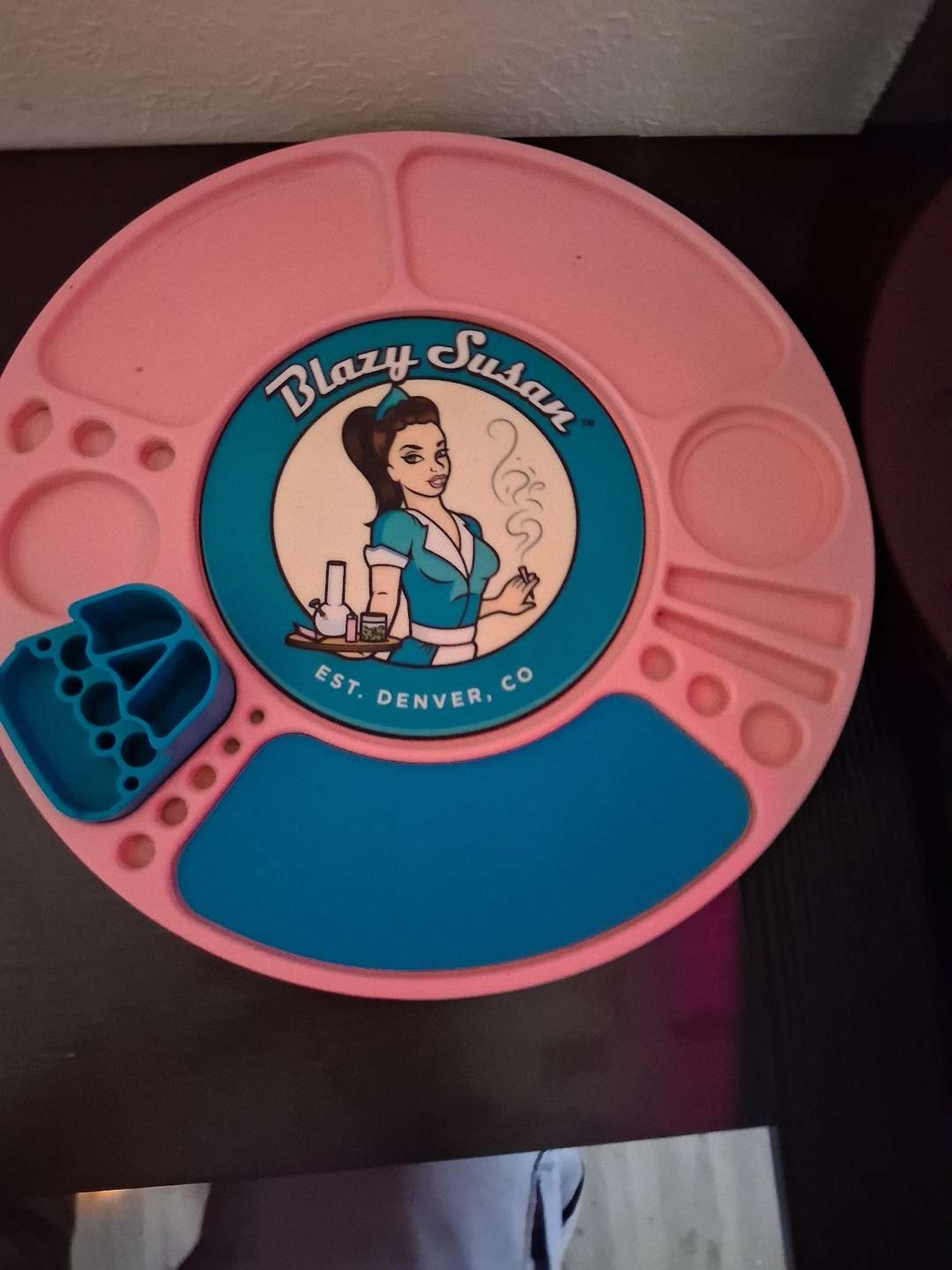 Preview pic of Blazy Susan Rolling Tray