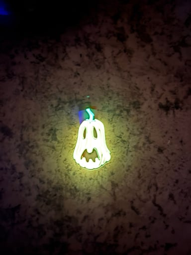 Preview pic of 🎃 Glow-in-the-Dark Melting Pumpkin Bic Lighter Sleeve 🔥