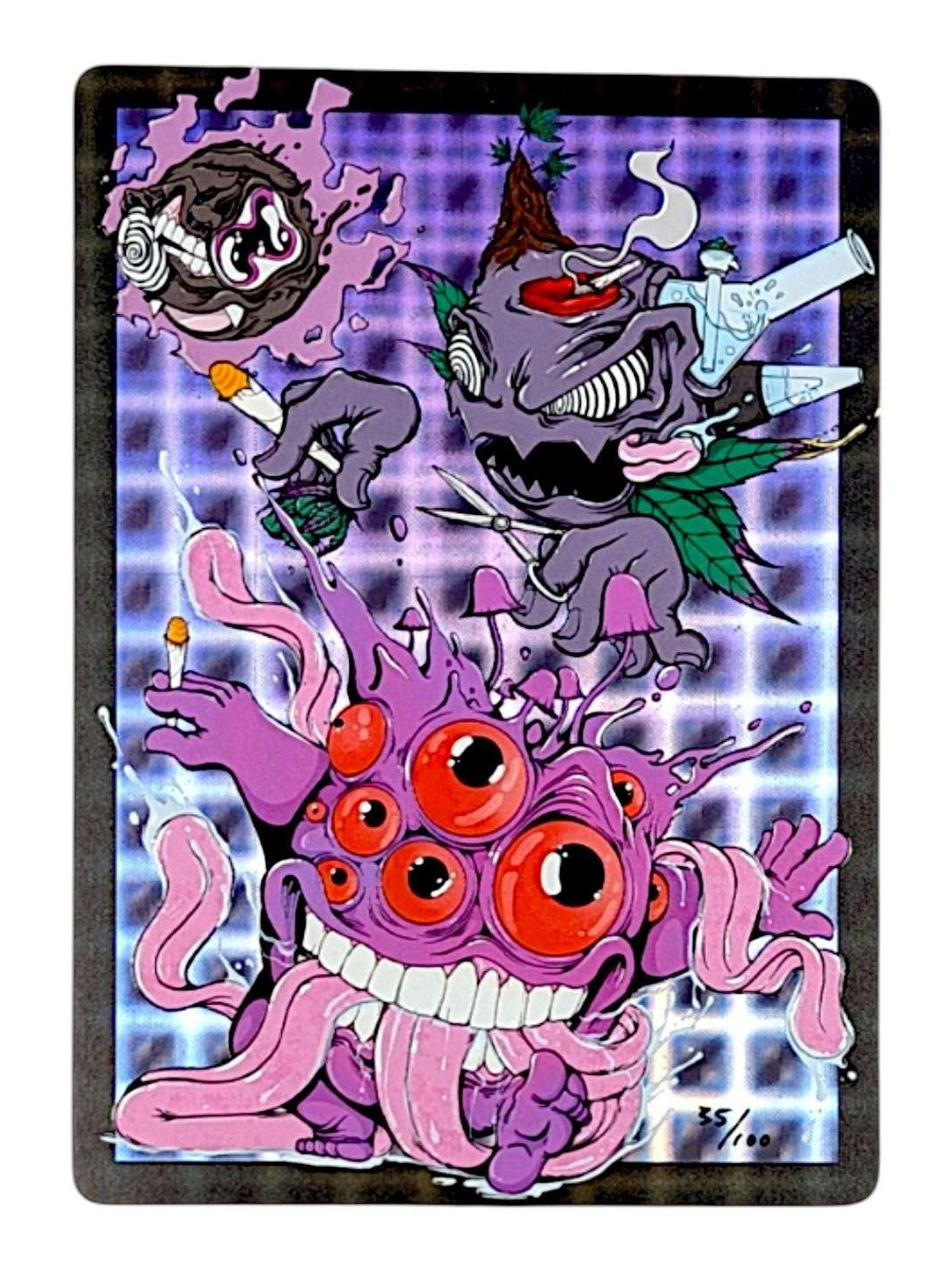 Preview pic of Aaron Brooks "Gnar-Gnar Evolution" Jumbo Card