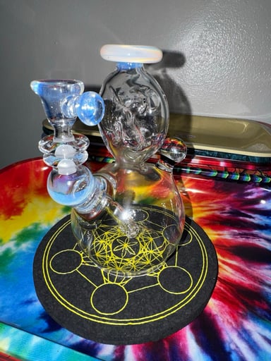 Preview pic of Jf Glass mini rig Swiss perc