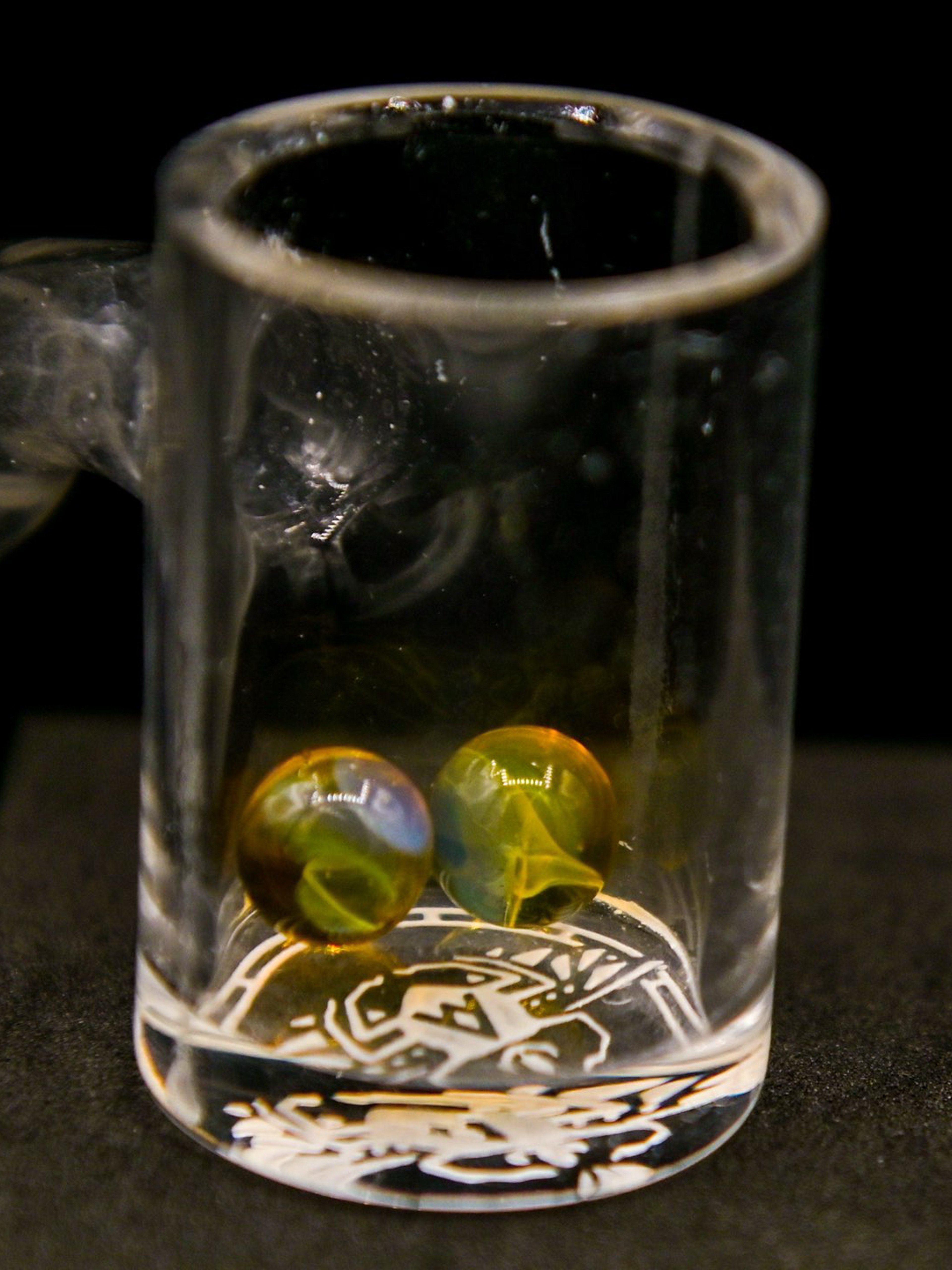 Preview pic of Amber Purple 8mm Terp Pearl Set