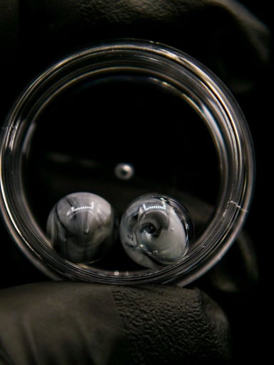 Preview pic of Marble Swirl 8mm Terp Pearl set