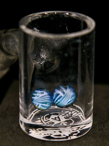 Preview pic of Abstract Millie 8mm Terp Pearl set
