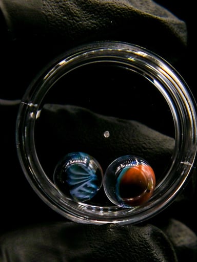 Preview pic of Abstract Millie 8mm Terp Pearl set