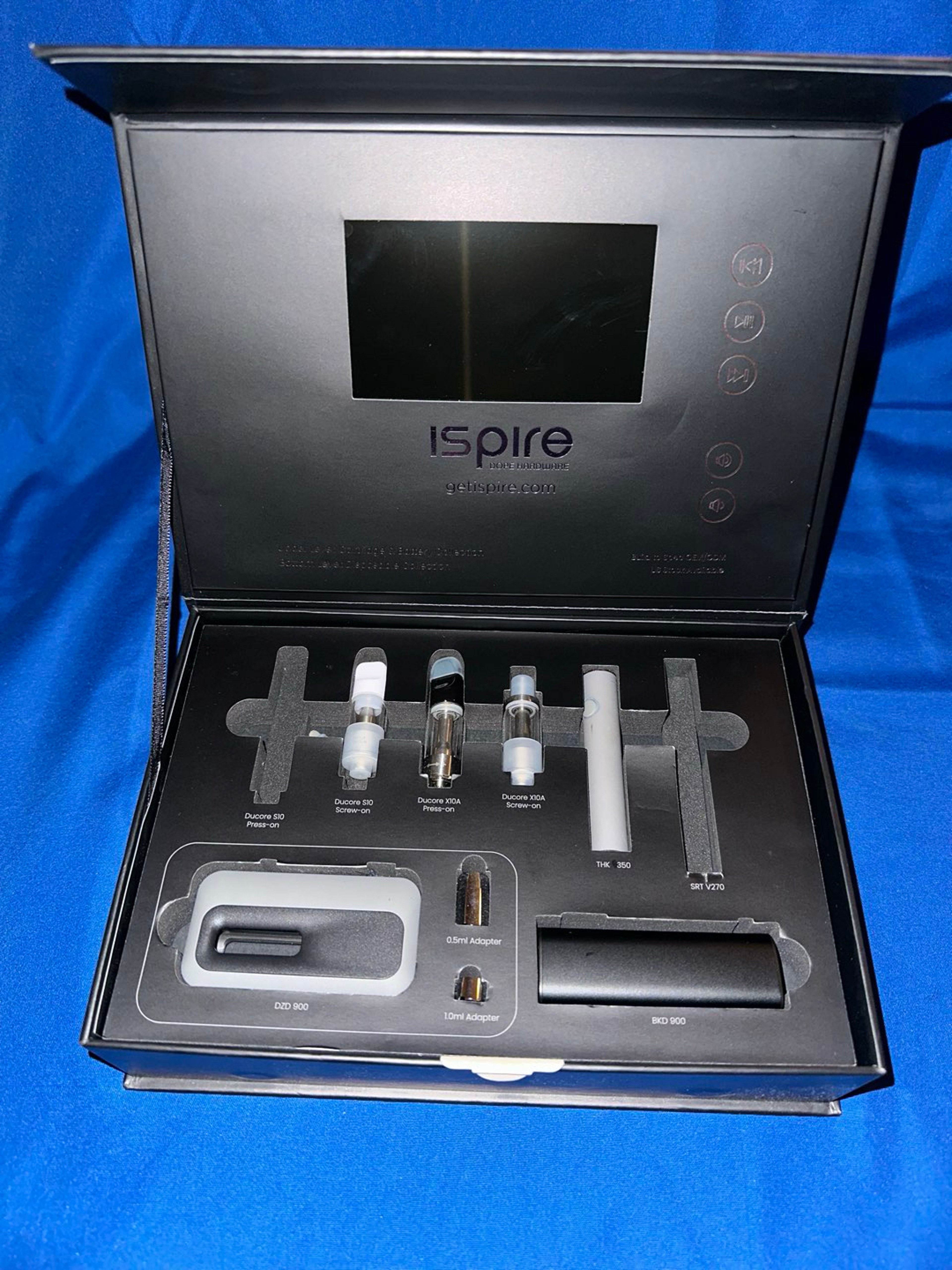 Preview pic of Ispire Dope Hardware Box (Cartridge, Battery & Disposable Collection)