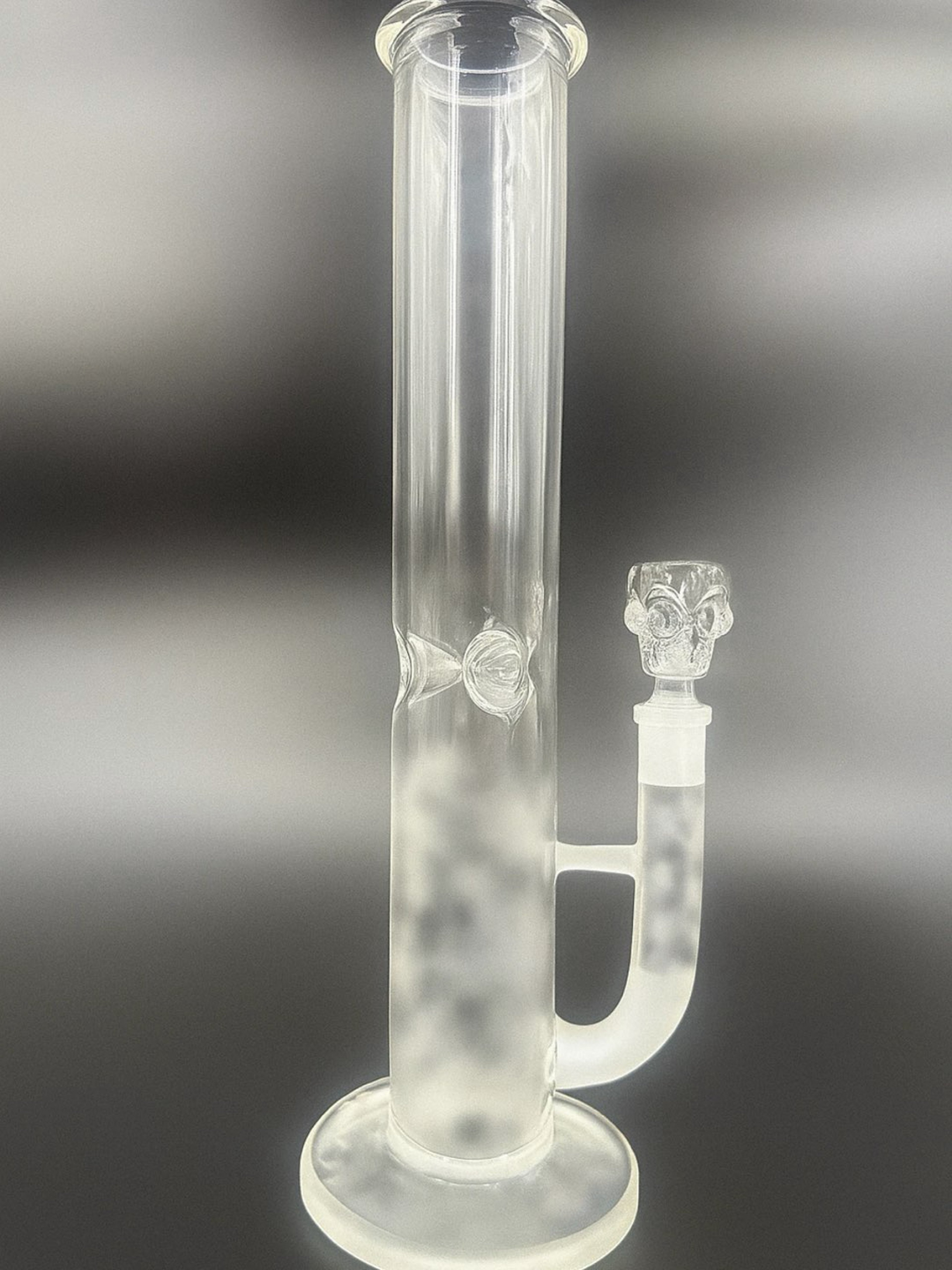 Preview pic of Straight tube 14” 7mm boro bong