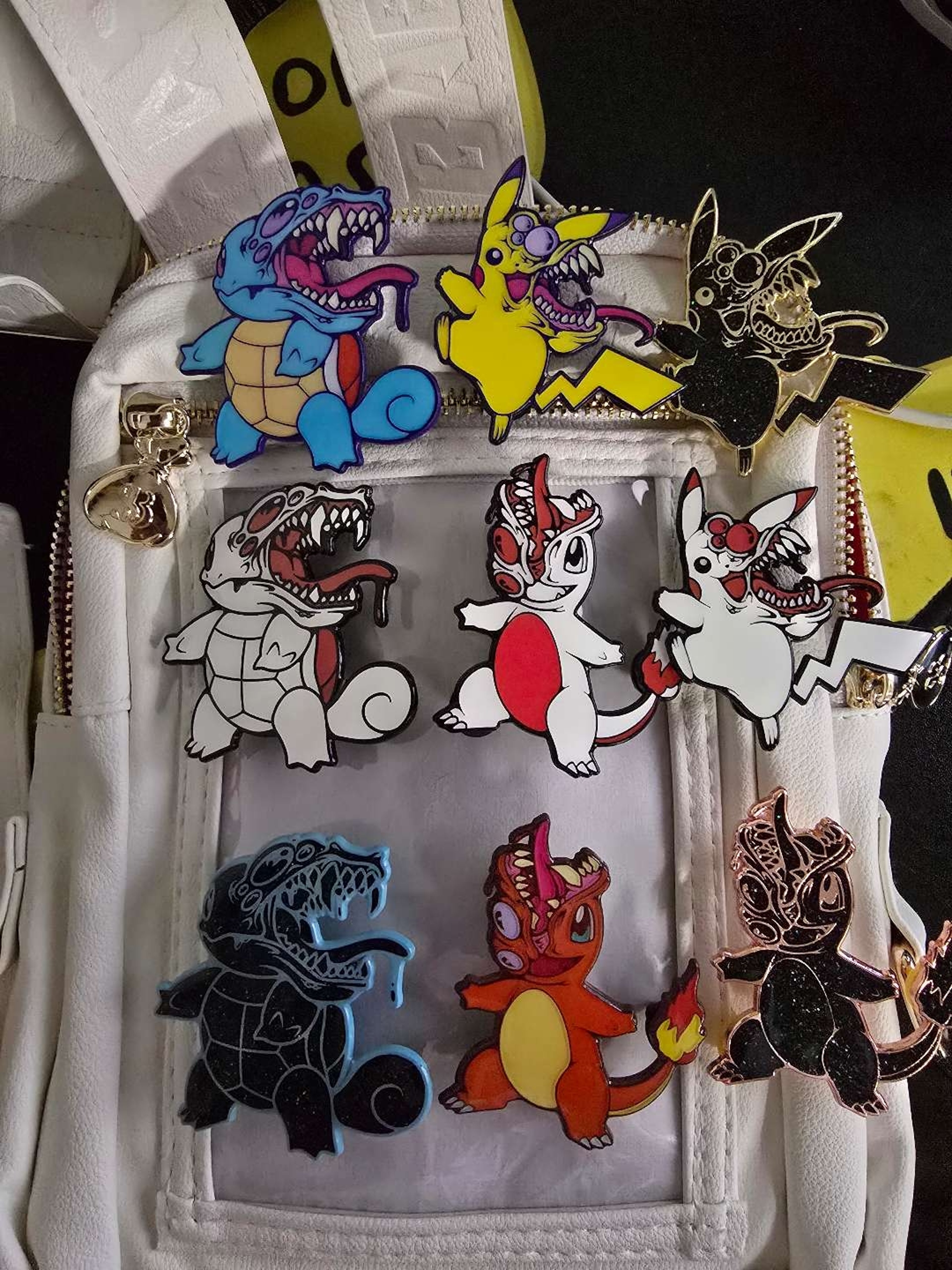 Preview pic of Parasitic Pokémon pins from Festidaze