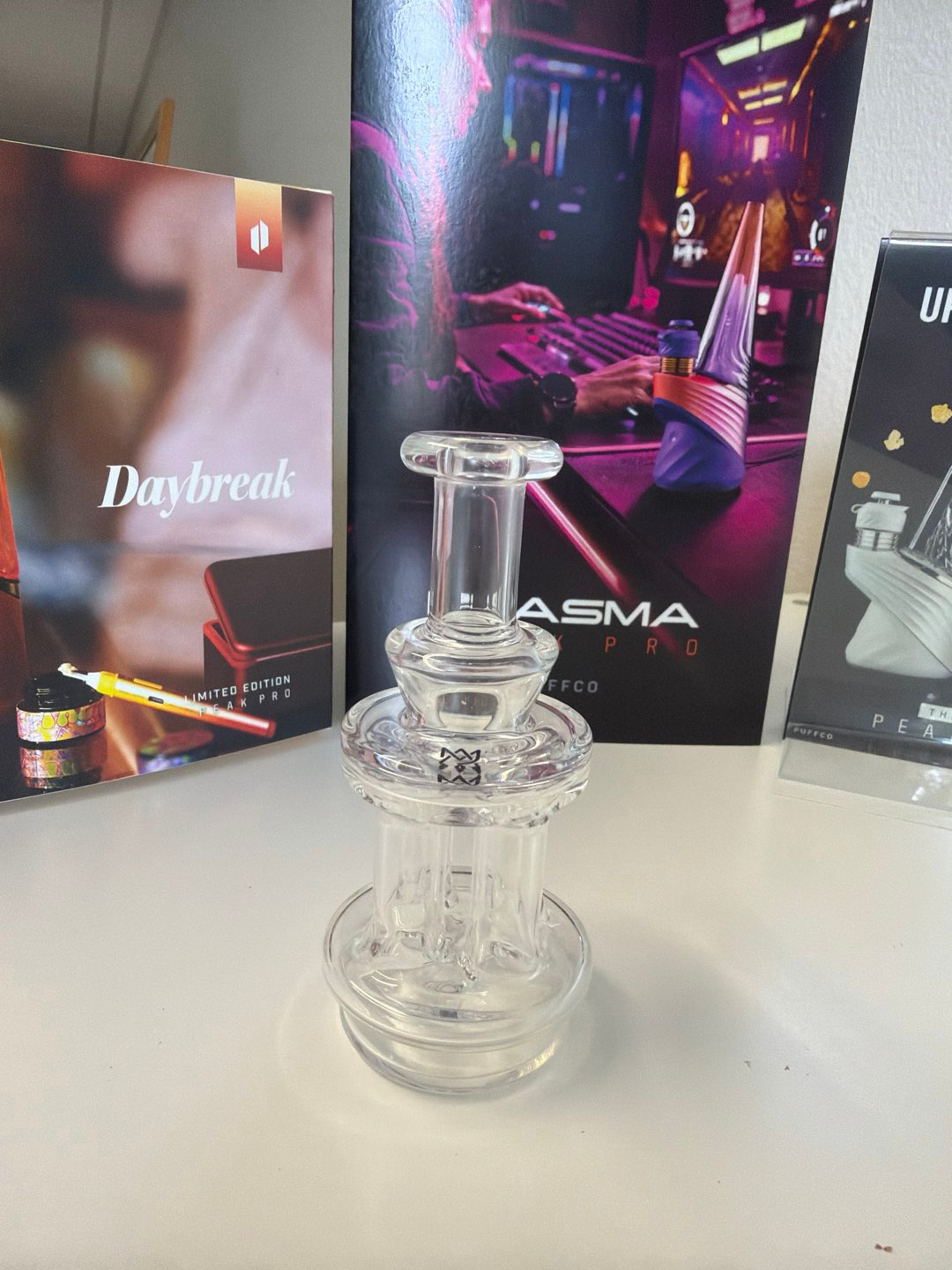 Preview pic of MJ Arsenal Quadra Glass Attachment for Puffco Peak & Peak Pro