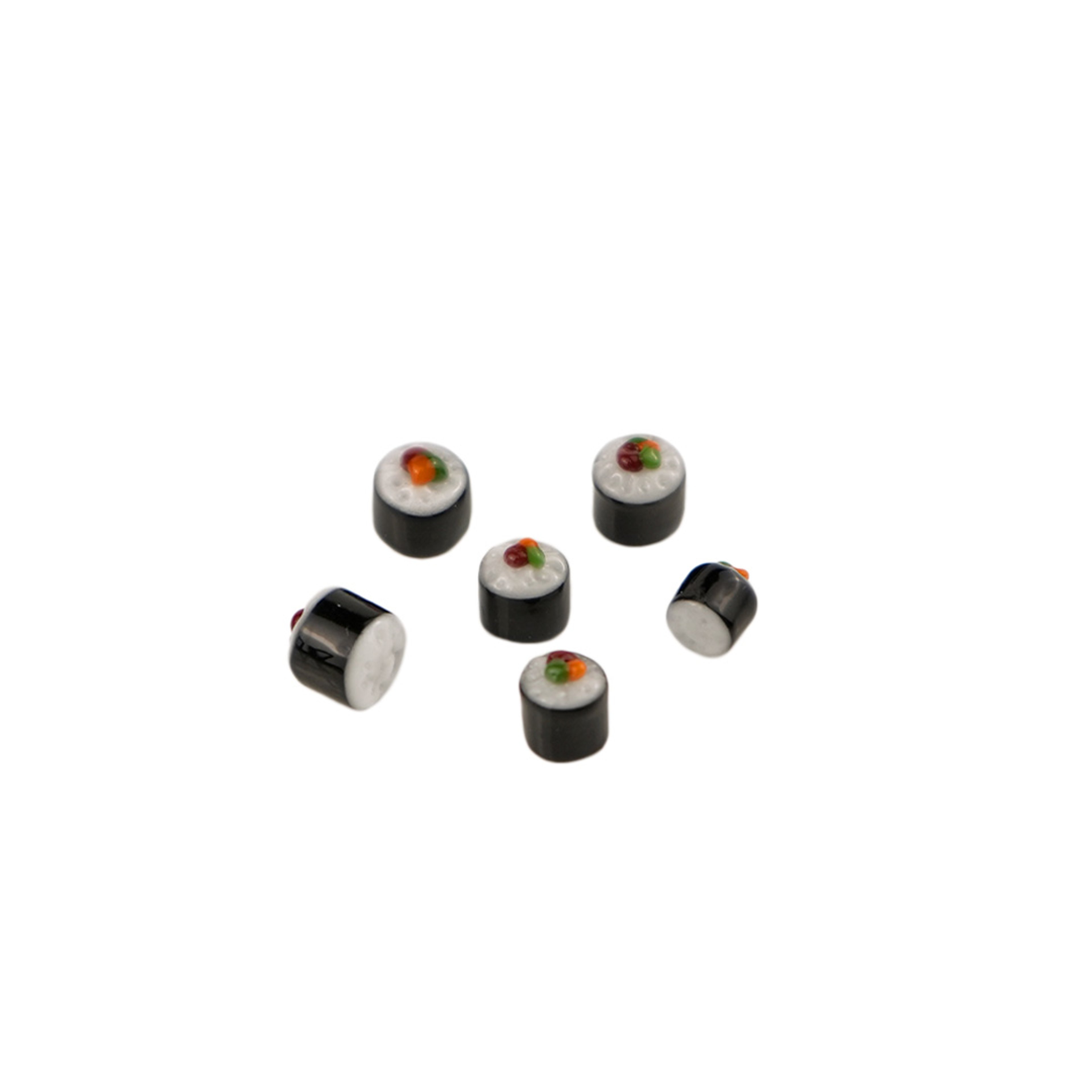 Preview pic of Navar Glass Triple Sushi Roll Pearl