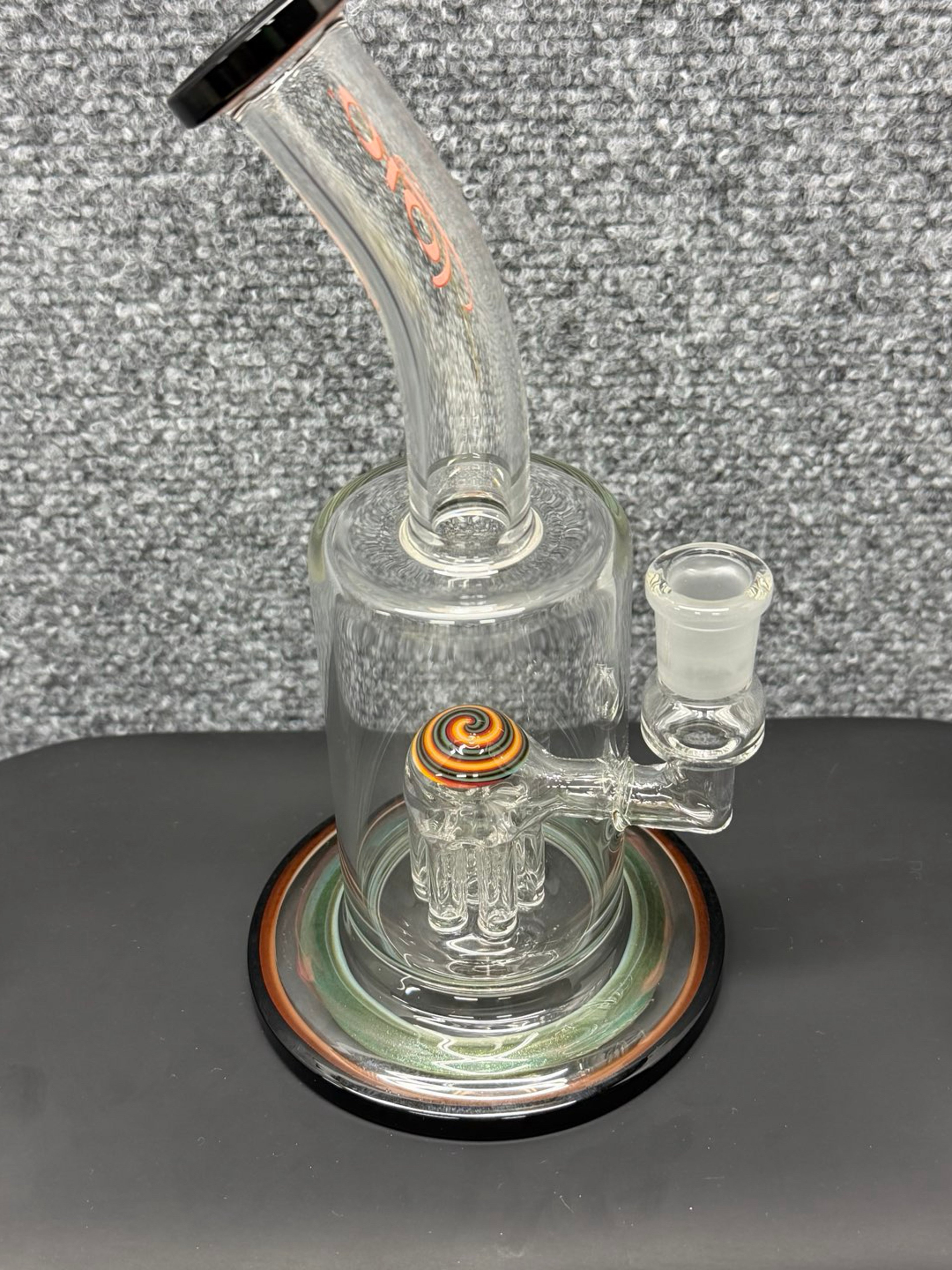 JP Toro Glass T.G.G. LLC Mini Single Tree 2024 Fall Series 14mm Maple Syrup Star White Black Raindrop Jackpot image 0