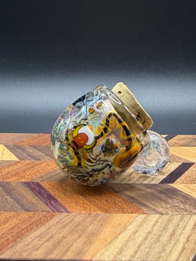 Preview pic of SiC Glass Millie Stash Jar Pendant