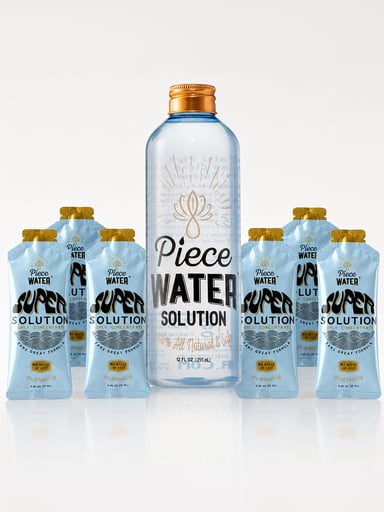 Preview pic of Piece Water Super Solution Starter Kit | Keep Glass Clean + Smoother Hits