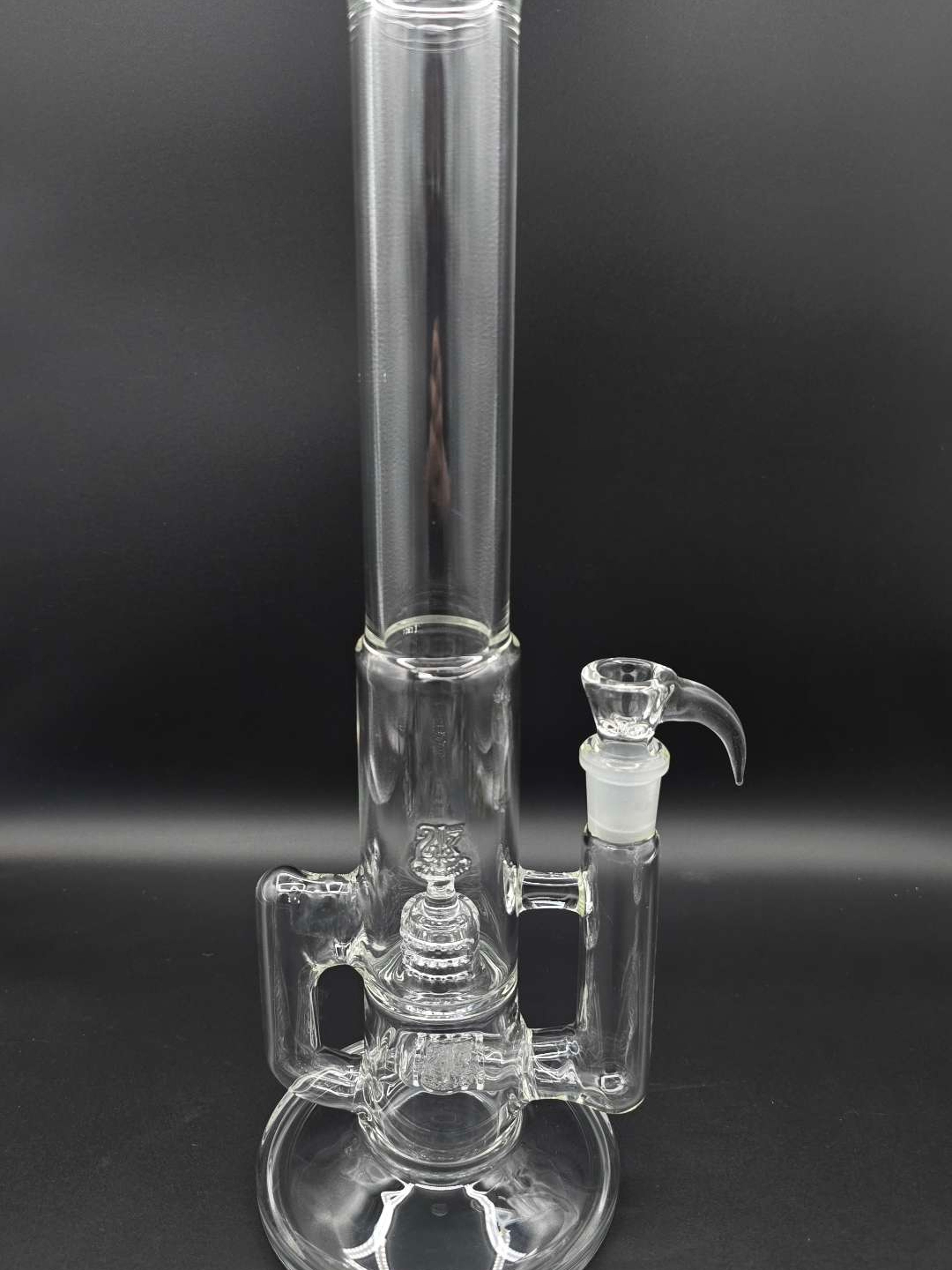 2k Glass Art Double Perc Recycler image 0