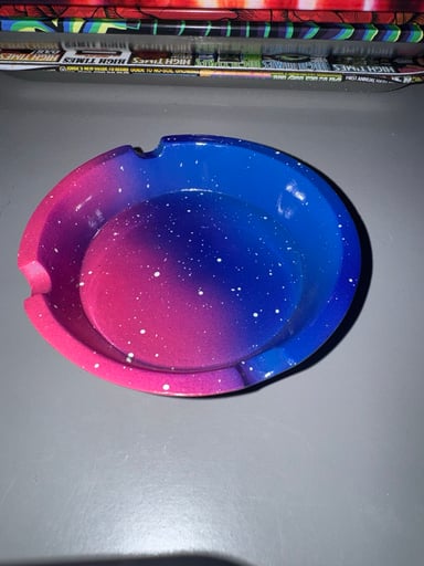 Preview pic of Pink & Blue Galaxy Ash Tray