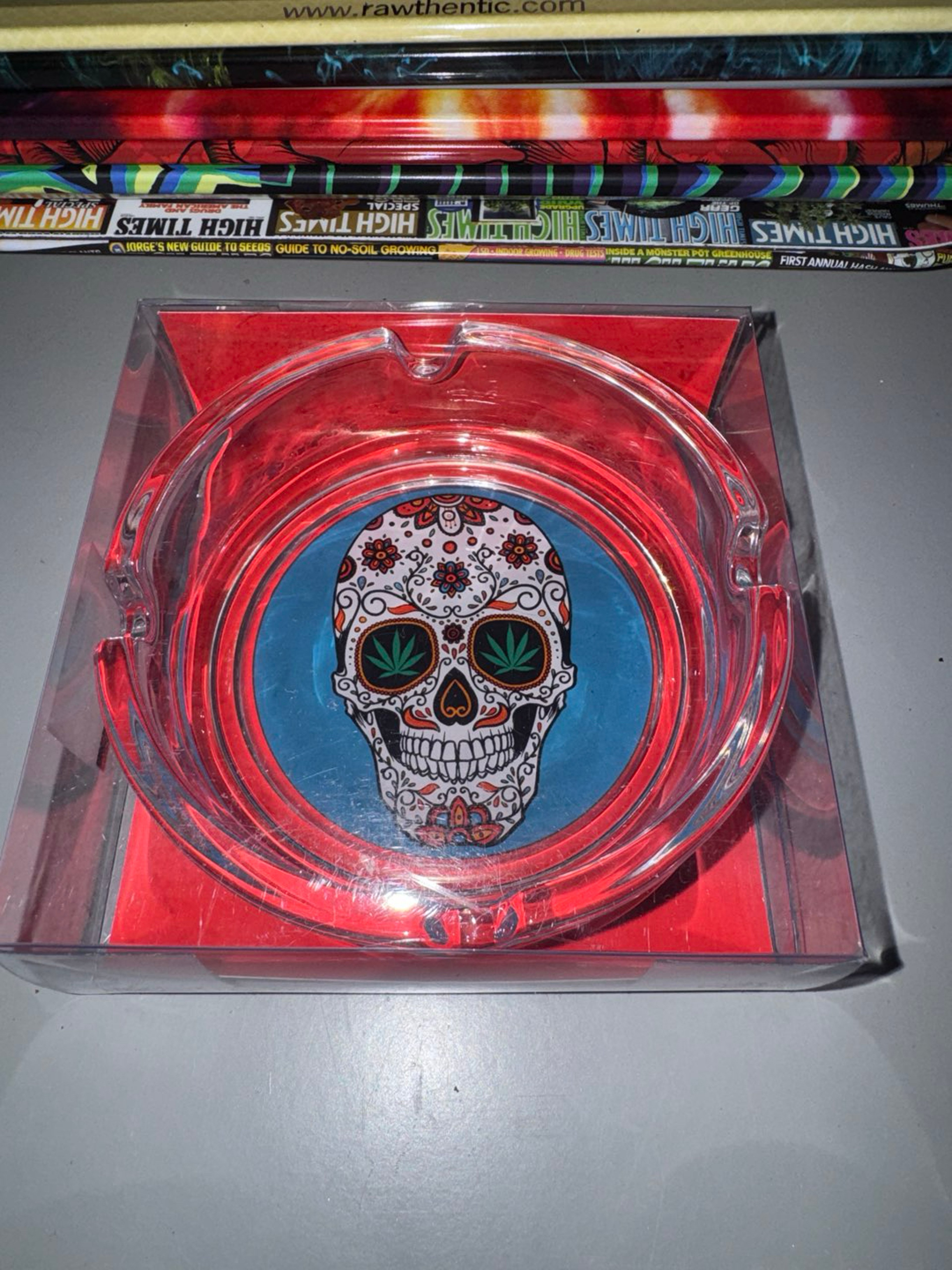 Kick Ash Premium Ash Tray Day of the Dead image 0
