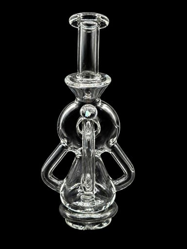 Preview pic of Roots Glass Opal Wormhole Puffco Peak Attachment