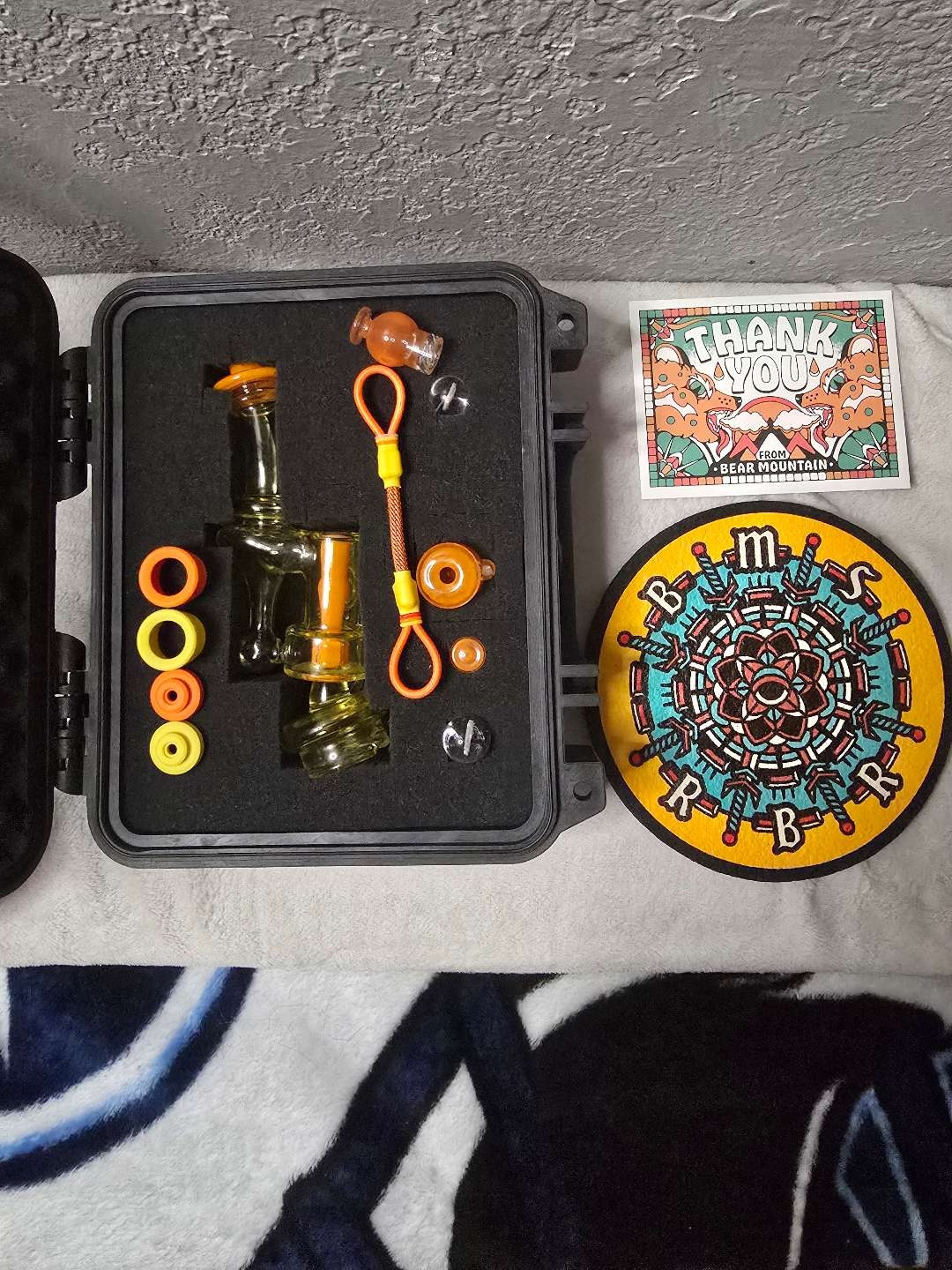 Preview pic of Bear Mountain Studios (BMS) Puffco Peak Top with tons of extras!