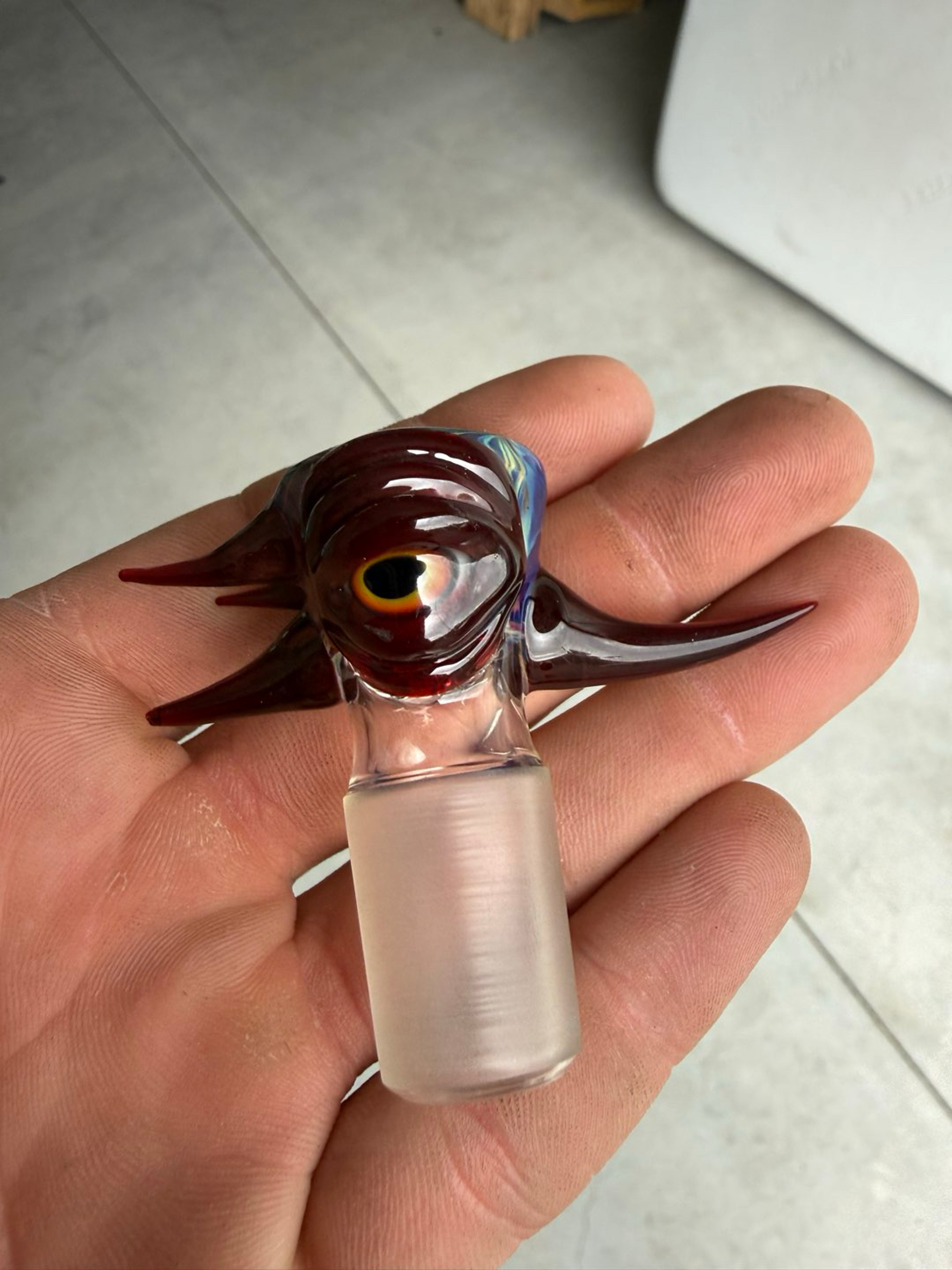 Preview pic of Papa P Monster Slide in Amber Purple