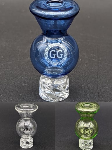 Preview pic of GREEK GLASS BUBBLE SPINNER CAP