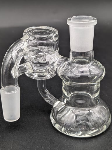 Preview pic of GREEK GLASS 14MM ASH CATCHER W/ SPLASH GUARD