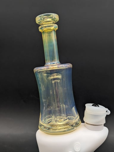 Preview pic of GREEK GLASS CARTA FUME GLASS ATTACHMENT