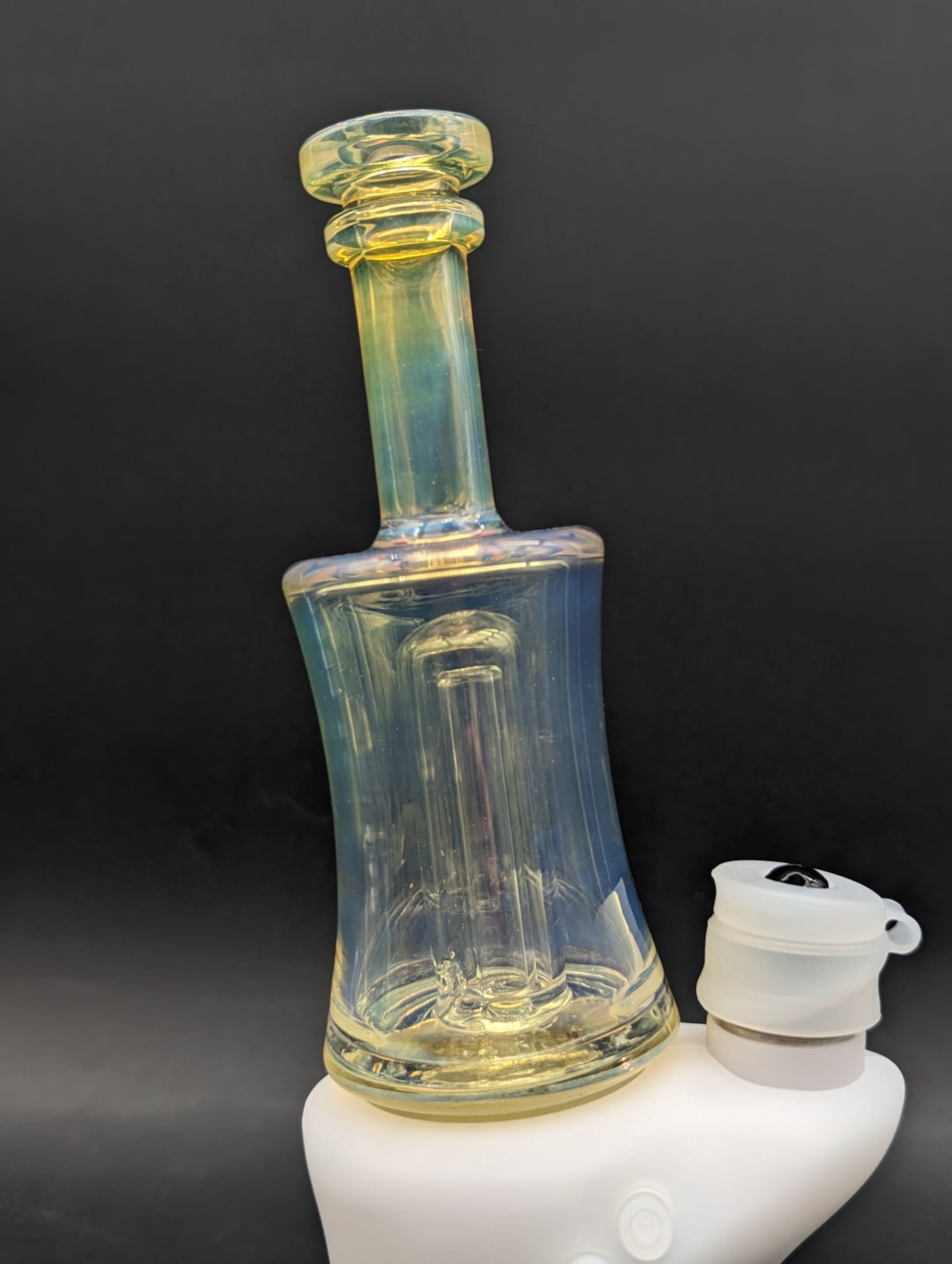 Preview pic of GREEK GLASS CARTA FUME GLASS ATTACHMENT