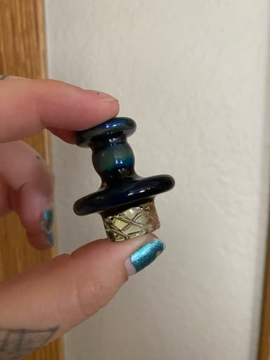 Preview pic of greek glass spinner cap