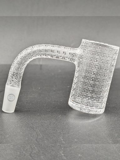 Preview pic of GREEK GLASS HQ DEEP ETCHED BANGER 10MM