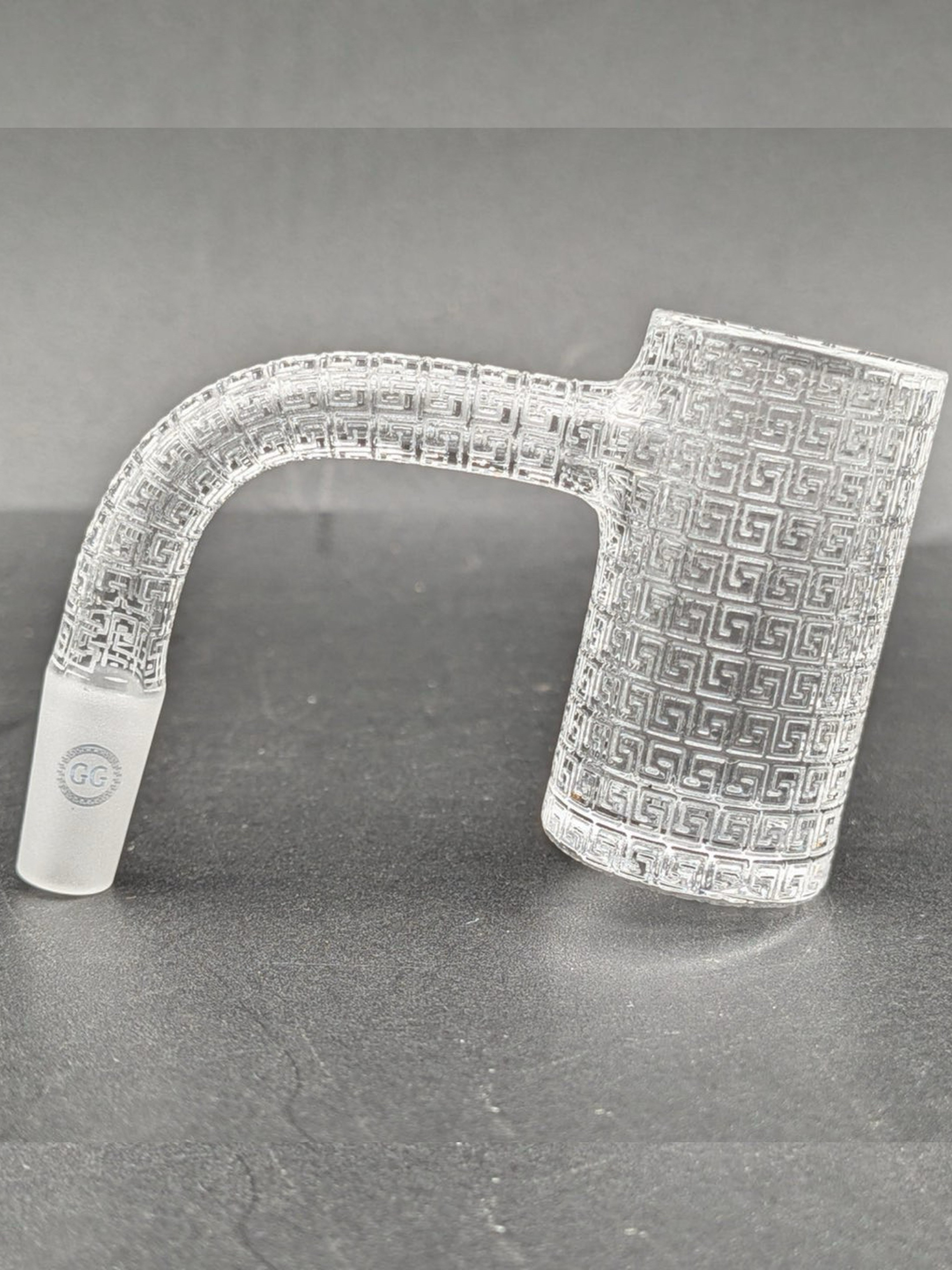 GREEK GLASS HQ DEEP ETCHED BANGER 10MM image 0