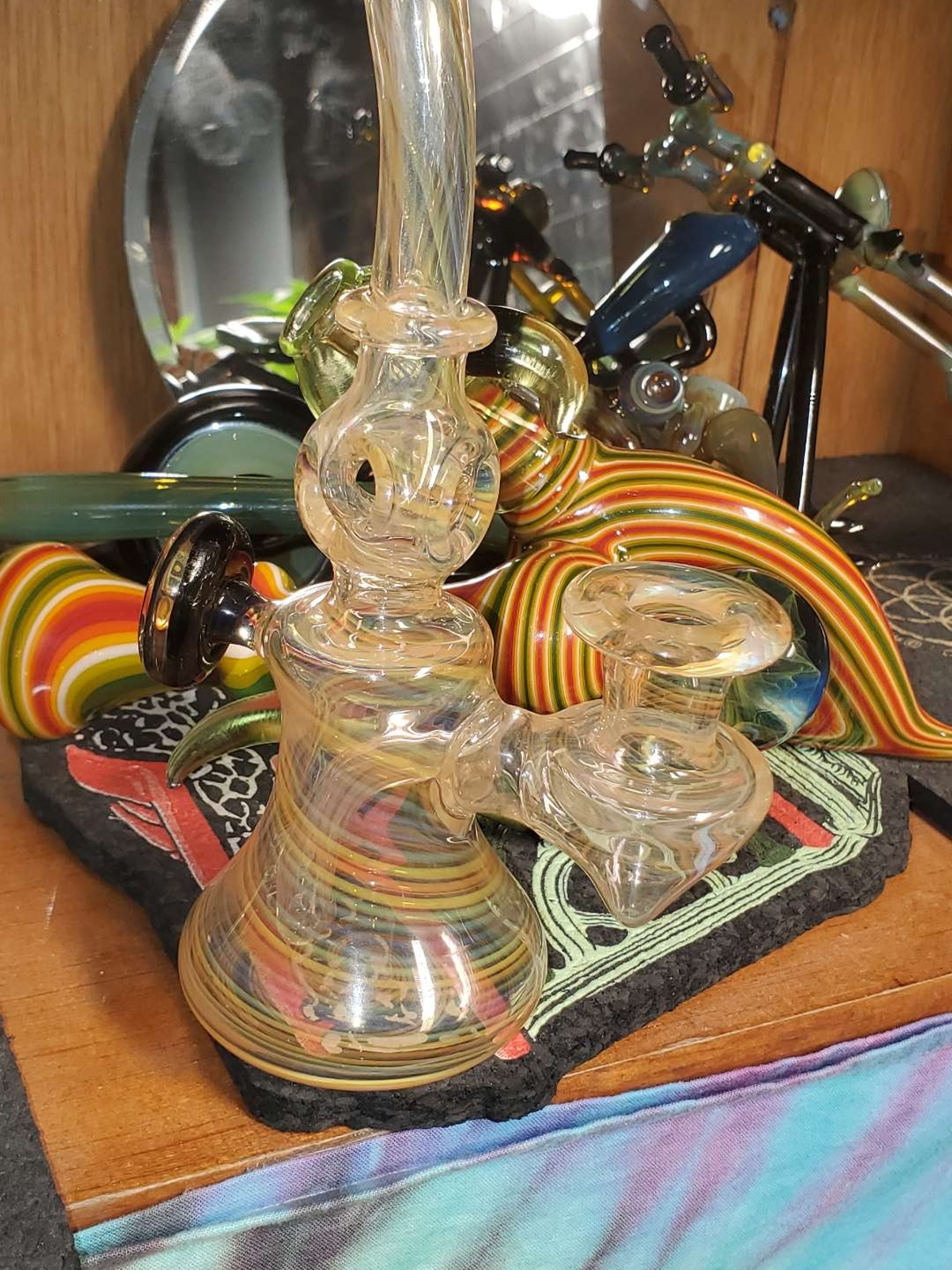 Preview pic of Jakers Glass 14mm Triple donut