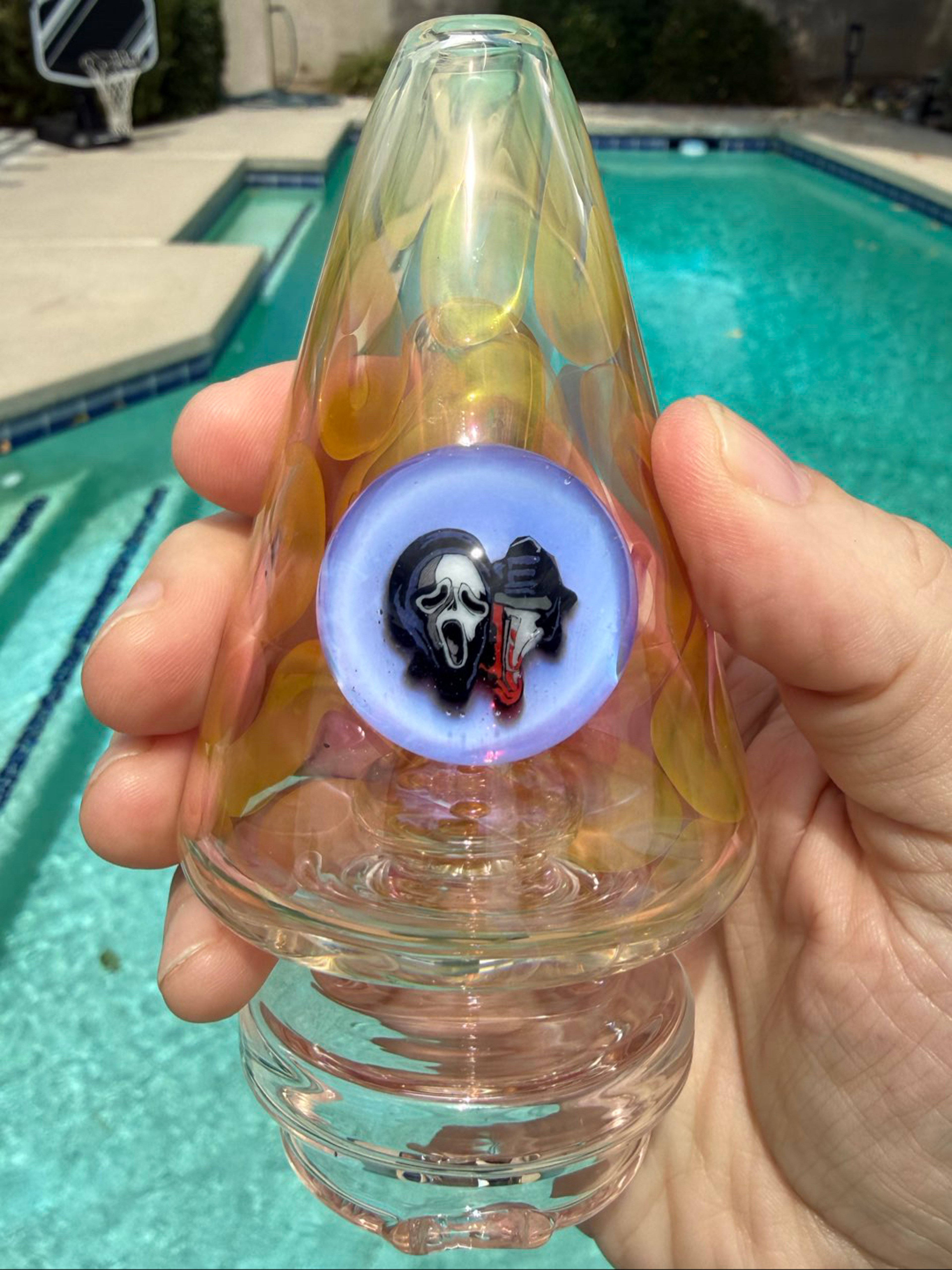Preview pic of Ghostface Puffco Peak Dry Top
