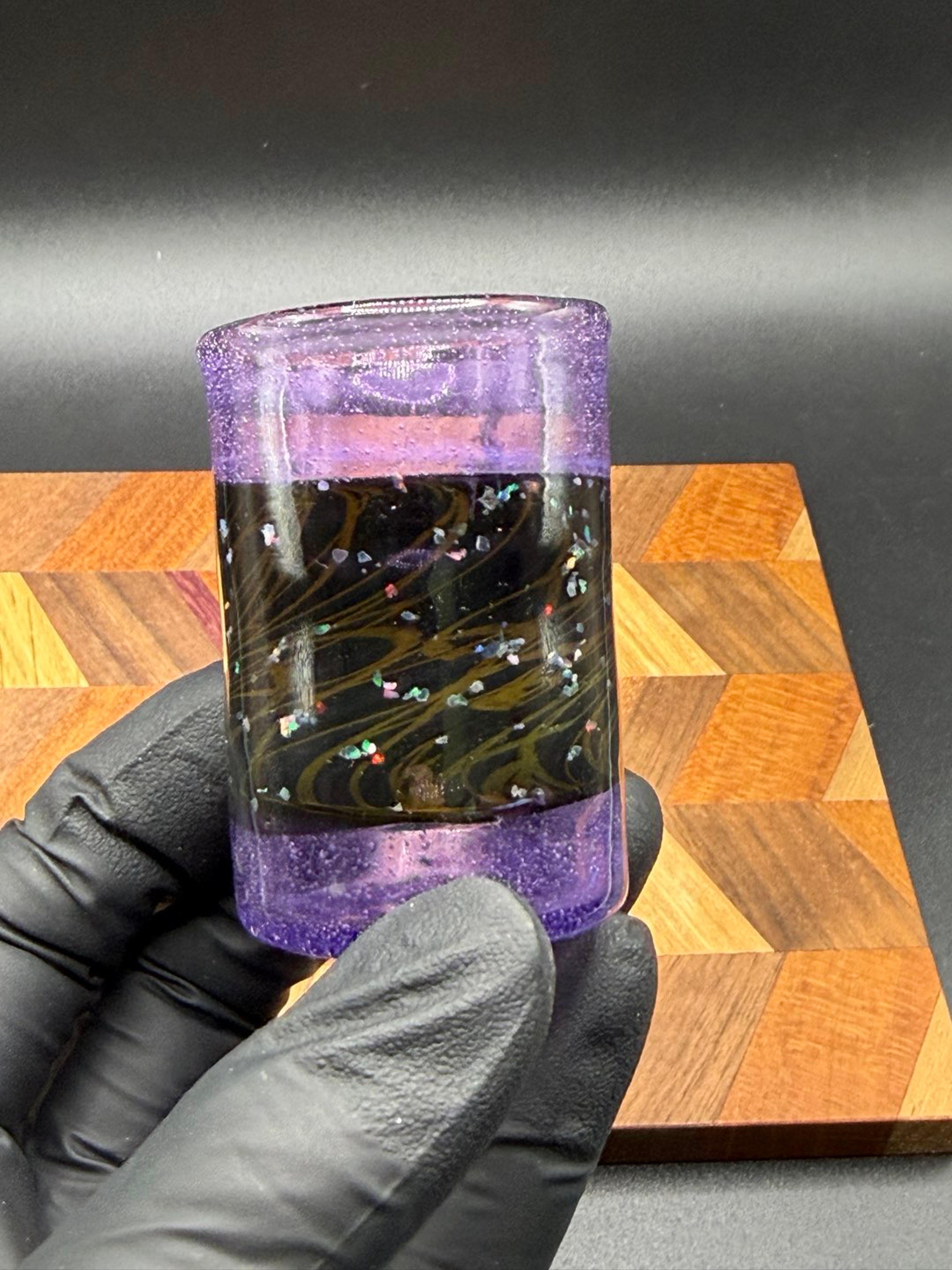 Algea Glass Q-tip jar image 0