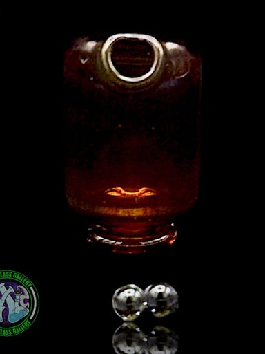Preview pic of Kizmit Glass - Puffco Pivot Top #8 - Opal Blood Money