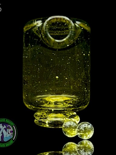 Preview pic of Kizmit Glass - Puffco Pivot Top #15 - Citron x Marina
