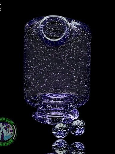 Preview pic of Kizmit Glass - Puffco Pivot Top #13 - Purple Lollipop