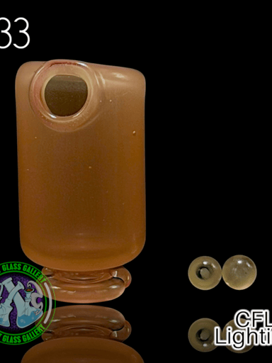 Preview pic of Kizmit Glass - Puffco Pivot Top #33 - Yoshi (CFL)