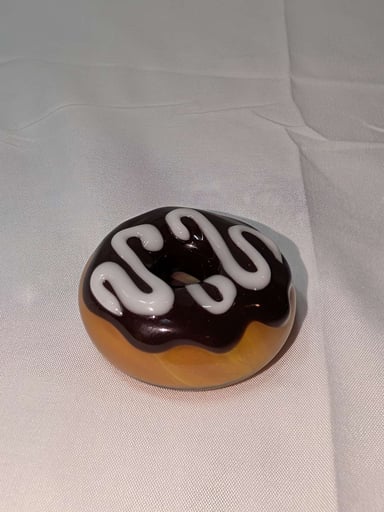 Preview pic of KGB 2014 Chocolate frosted vanilla drizzle donut pendy