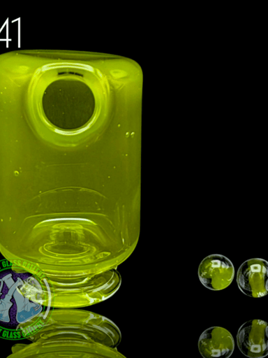 Preview pic of Kizmit Glass - Puffco Pivot Top #41 - Ghosted Timber