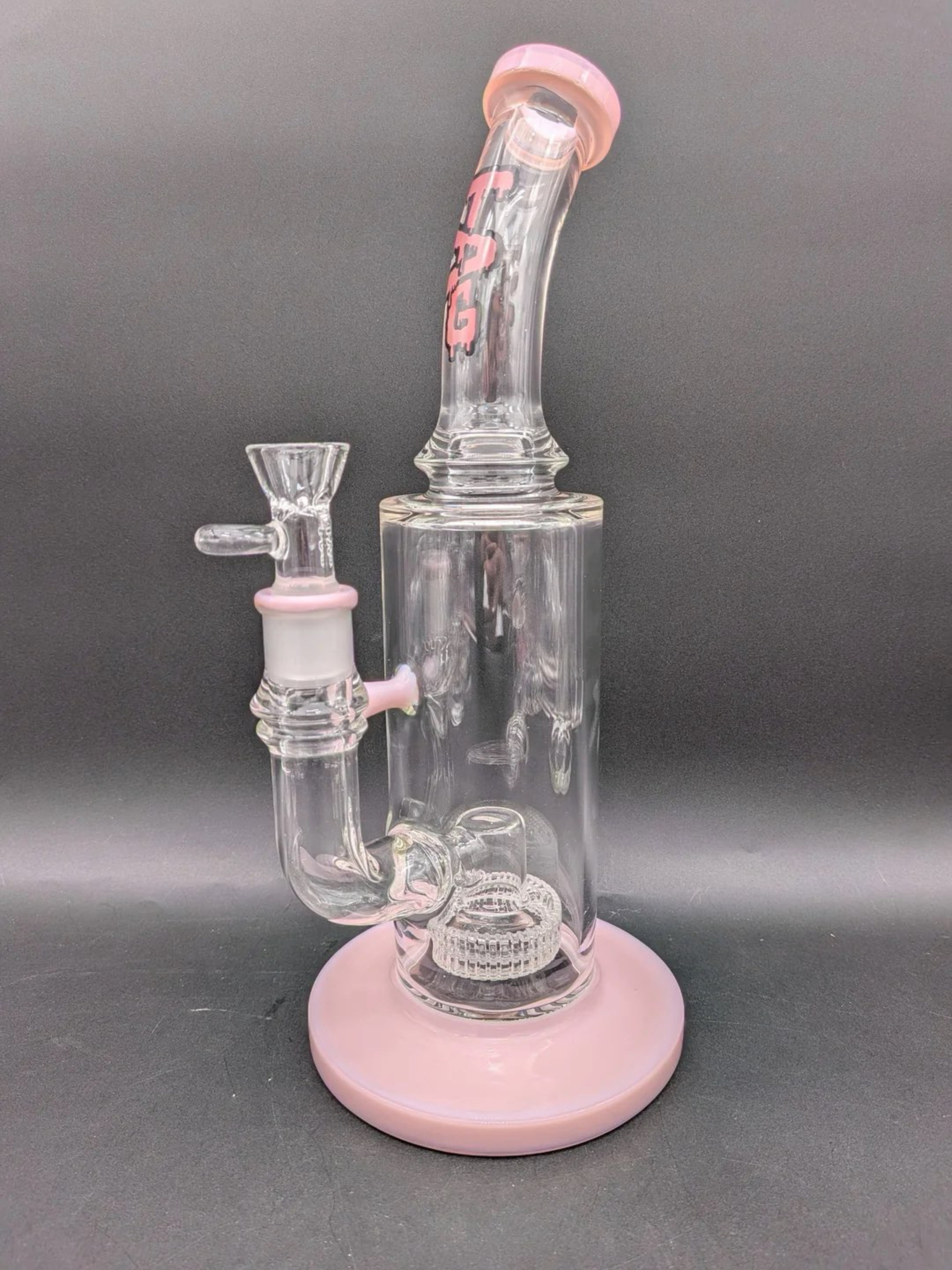 TAG - 12" BENT NECK SUPER SLIT MATRIX BONG image 0