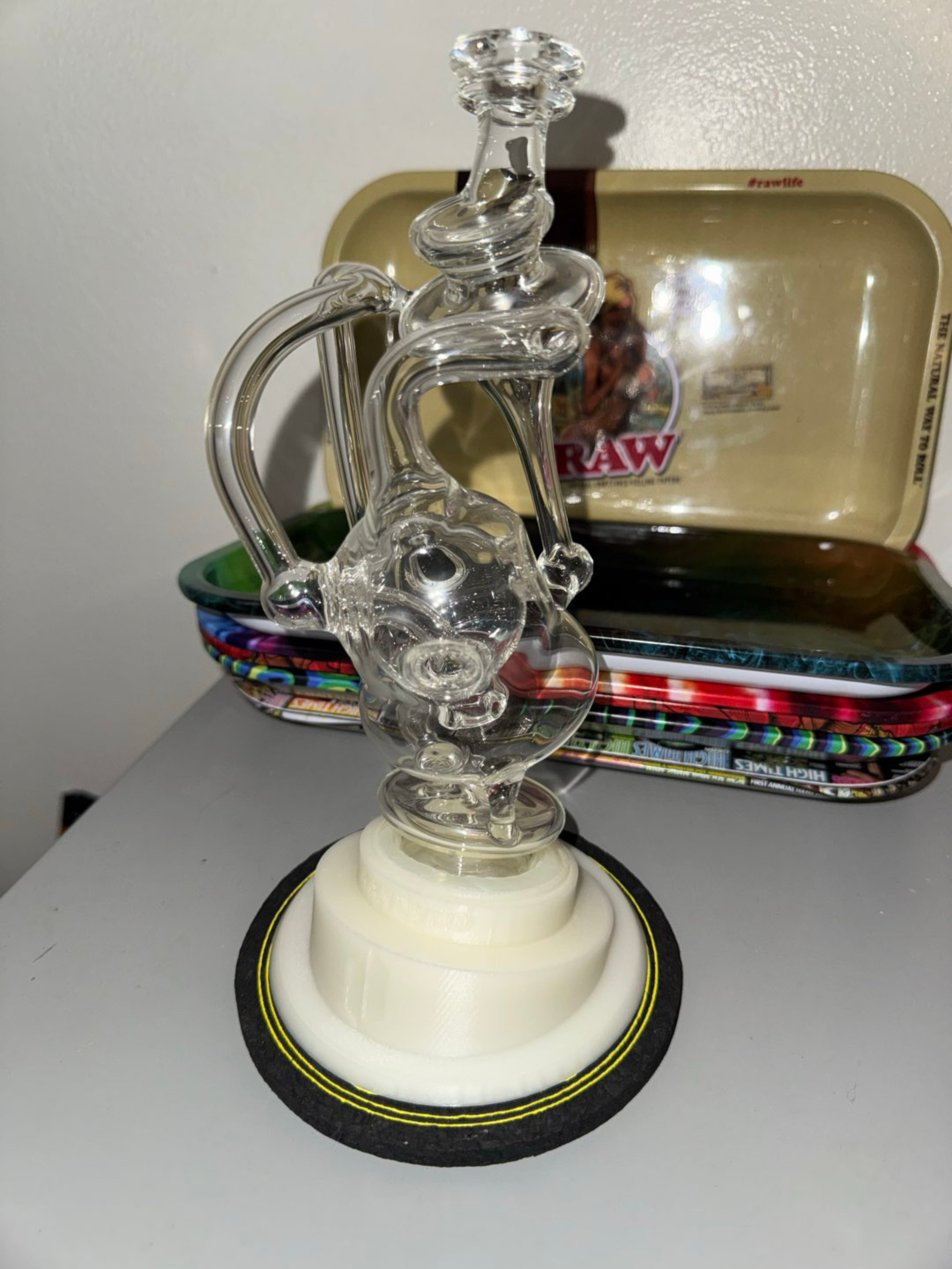 Jf Glass Tornado Puffco Top image 0