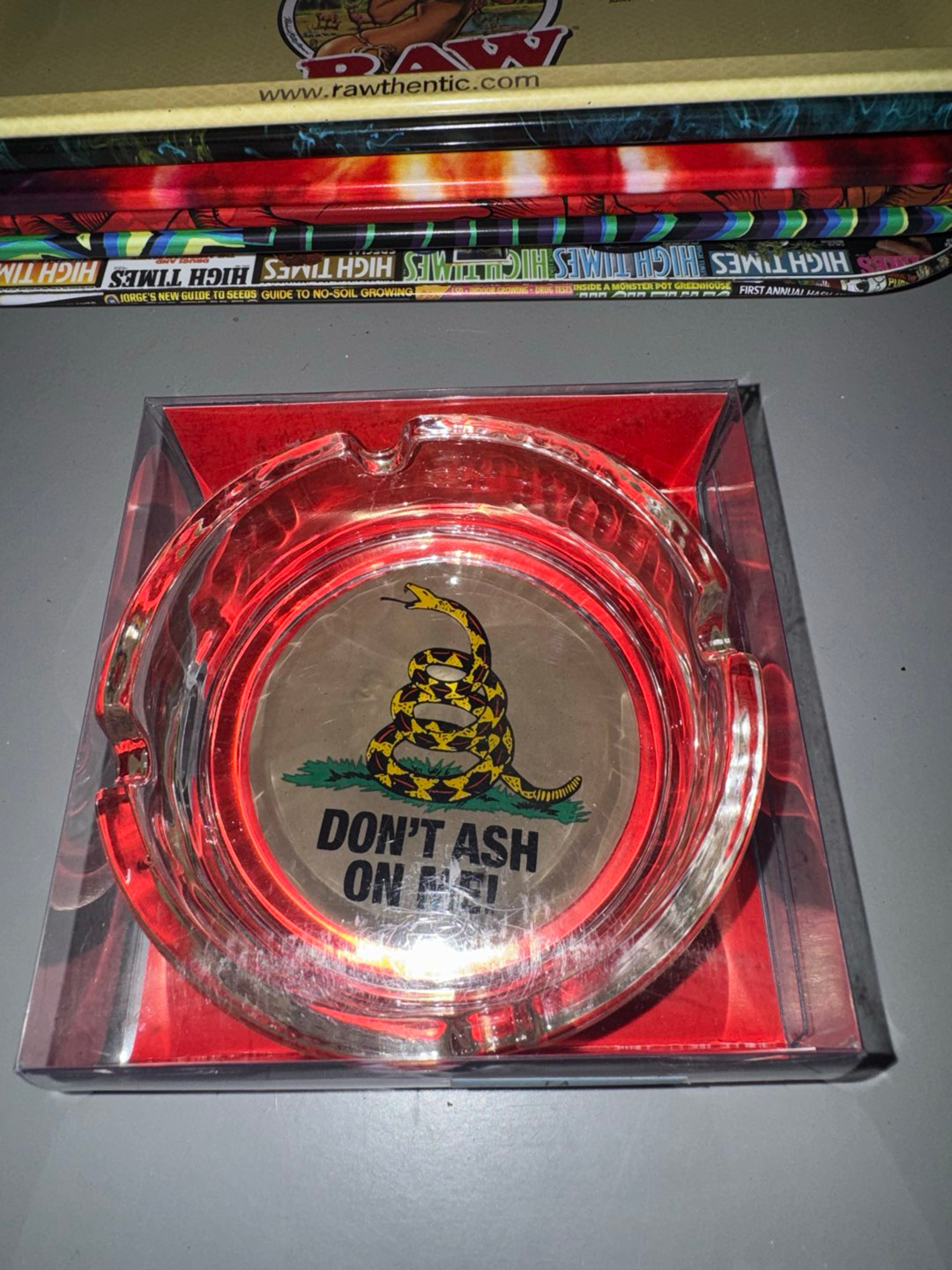 Don’t Ash on me ashtray Kick ash brand image 0
