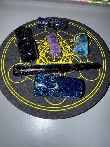 Preview pic of JF Glass Heady Joint/Blunt Tips & Poker/Packer