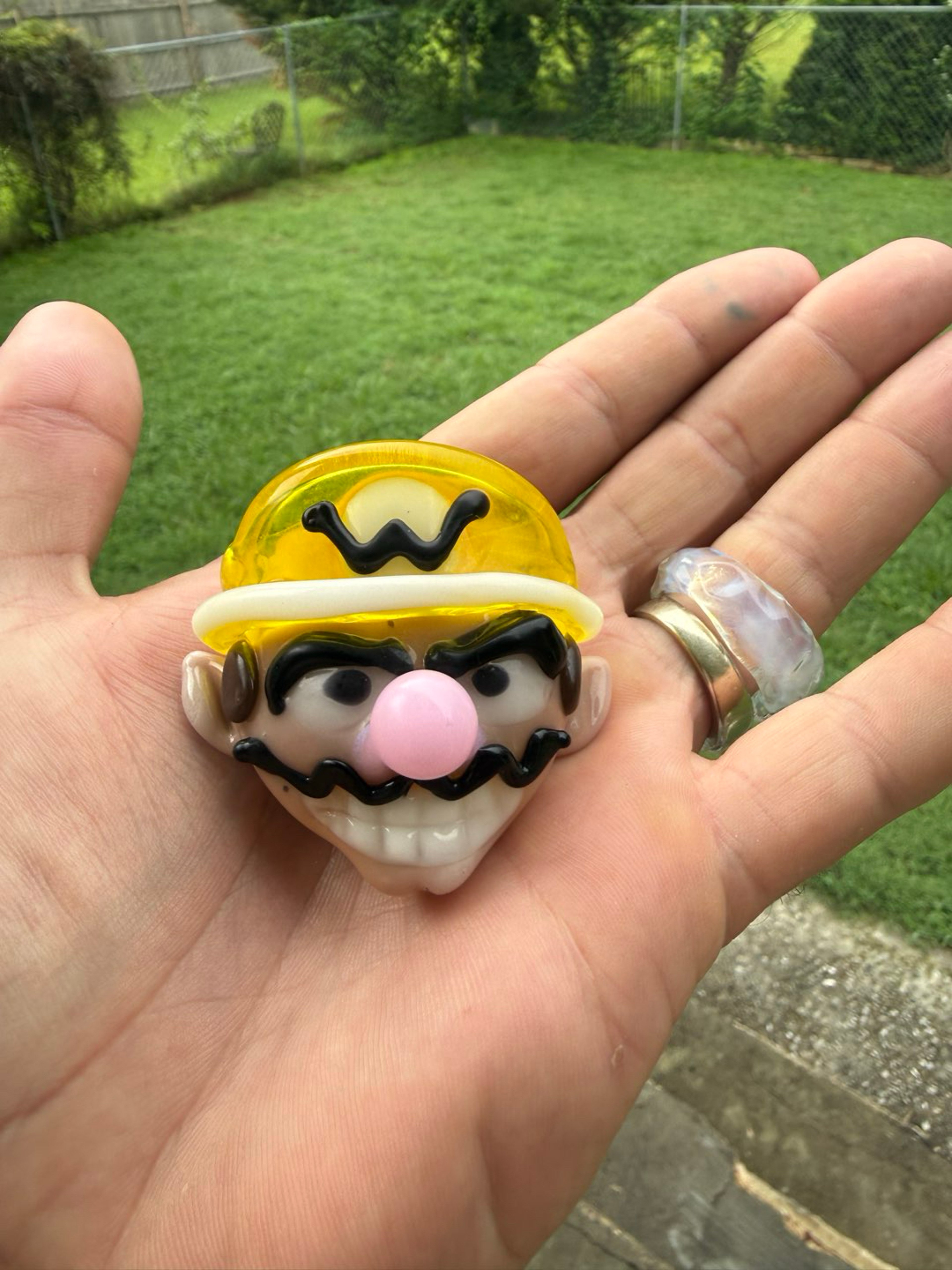 Preview pic of Pouch Glass Wario Pendant