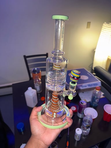 Preview pic of Green Double Percolator Tube - State College, PA