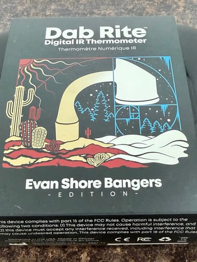 Preview pic of Limited Edition Evan Shore Banger (ESB) DabRite #124/250