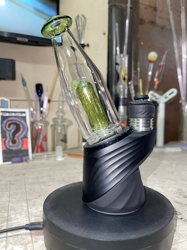 Preview pic of Sour apple color (device not included) 2 holes perc
