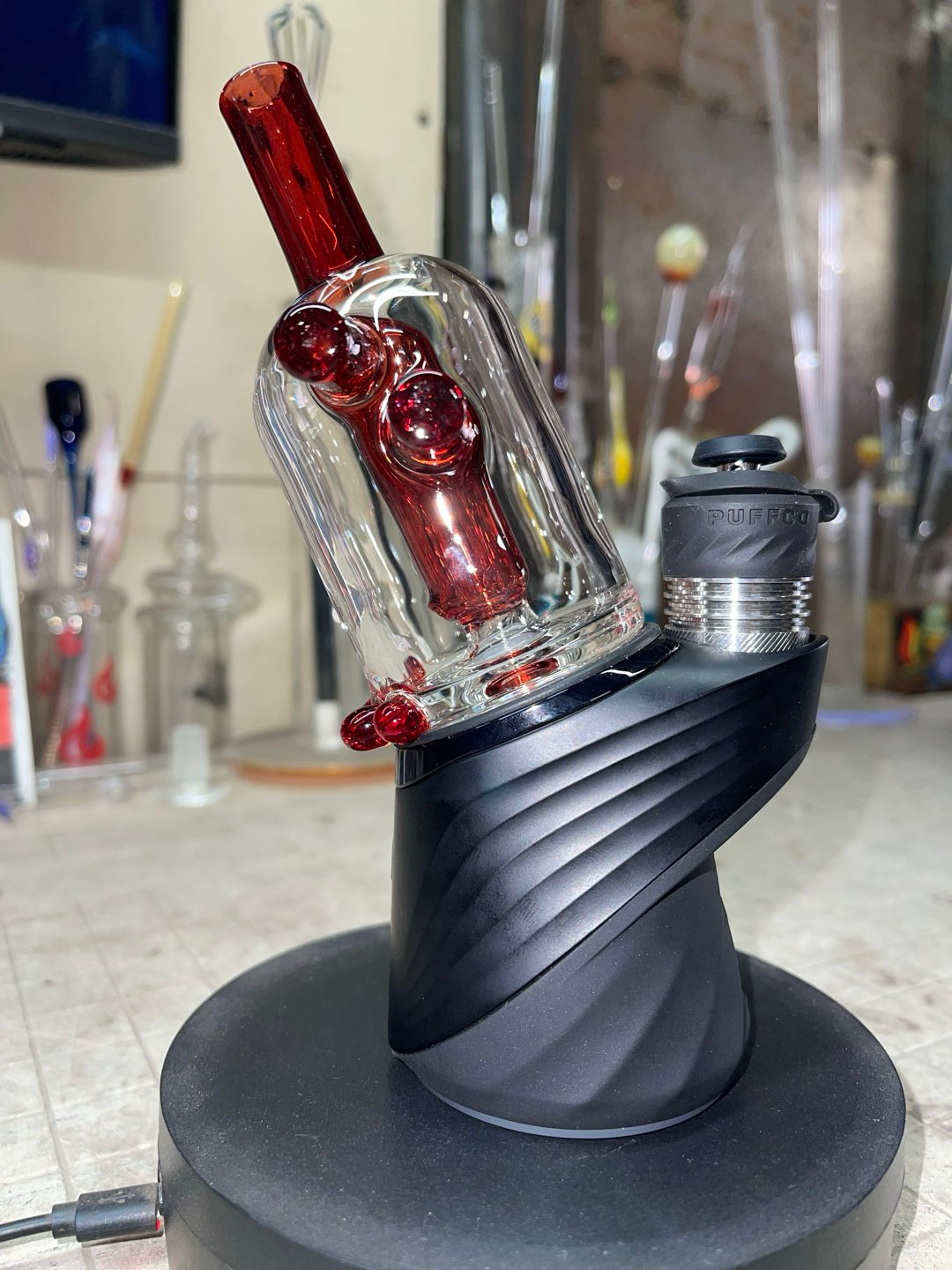 Ruby slippers color, 2 holes perc(device not included) image 0