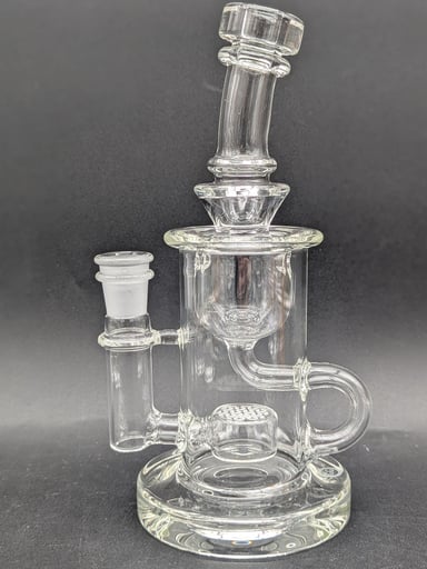 Preview pic of GREEK GLASS 7.5" KLEIN RECYCLER RIG