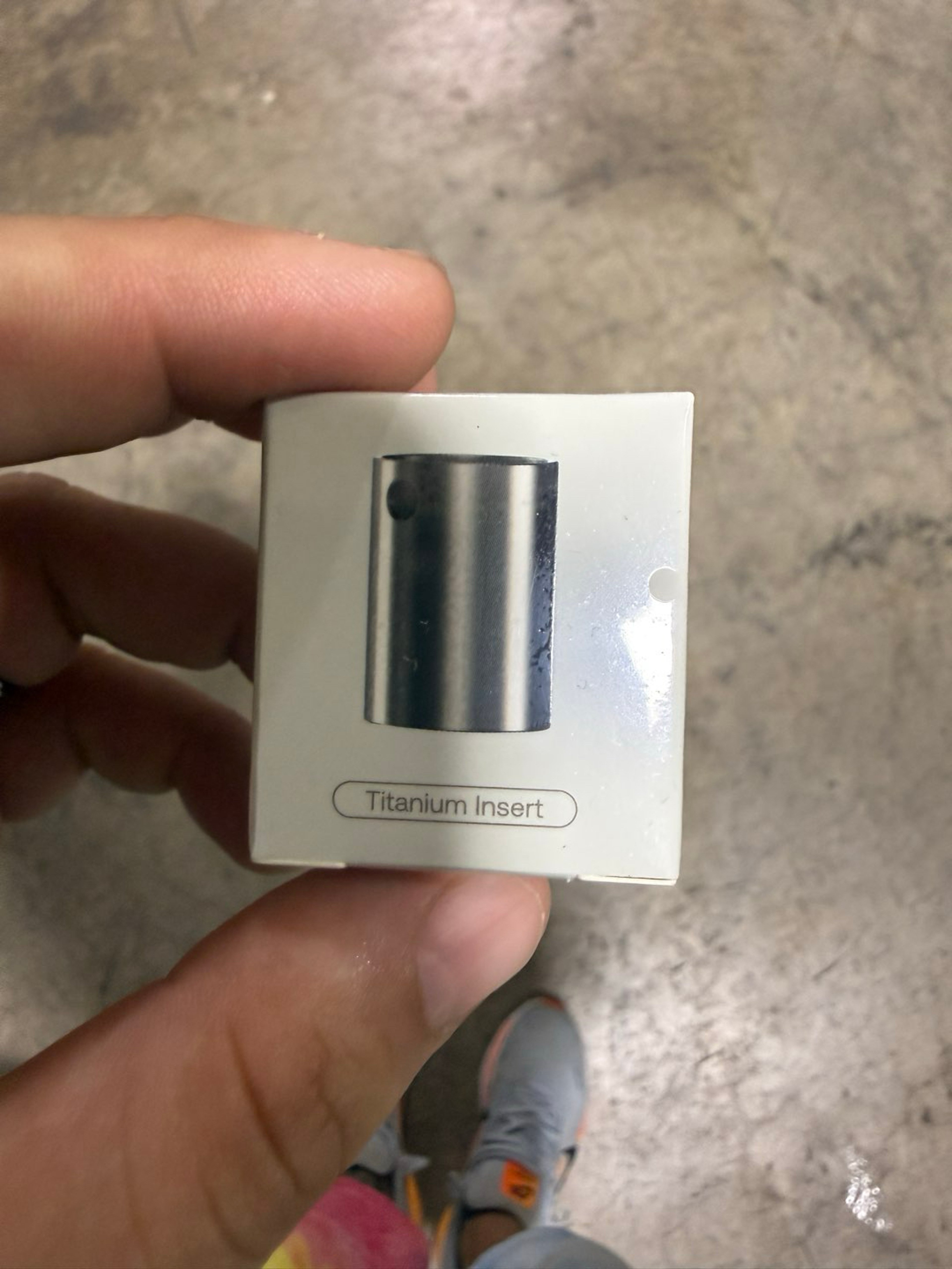 Preview pic of Switch 2 titanium insert