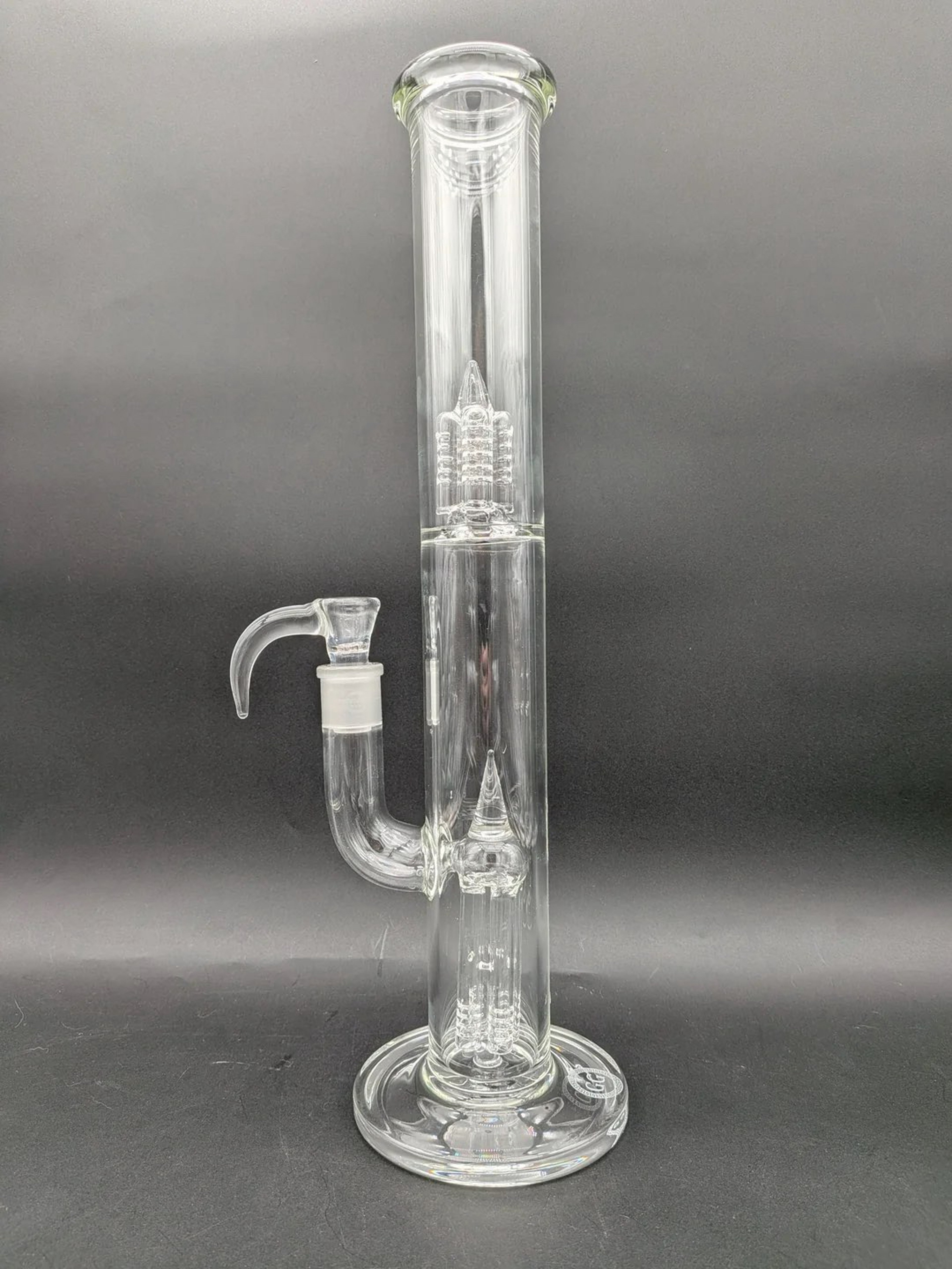 Preview pic of GREEK GLASS 4-ARM TREE TUBE 16"